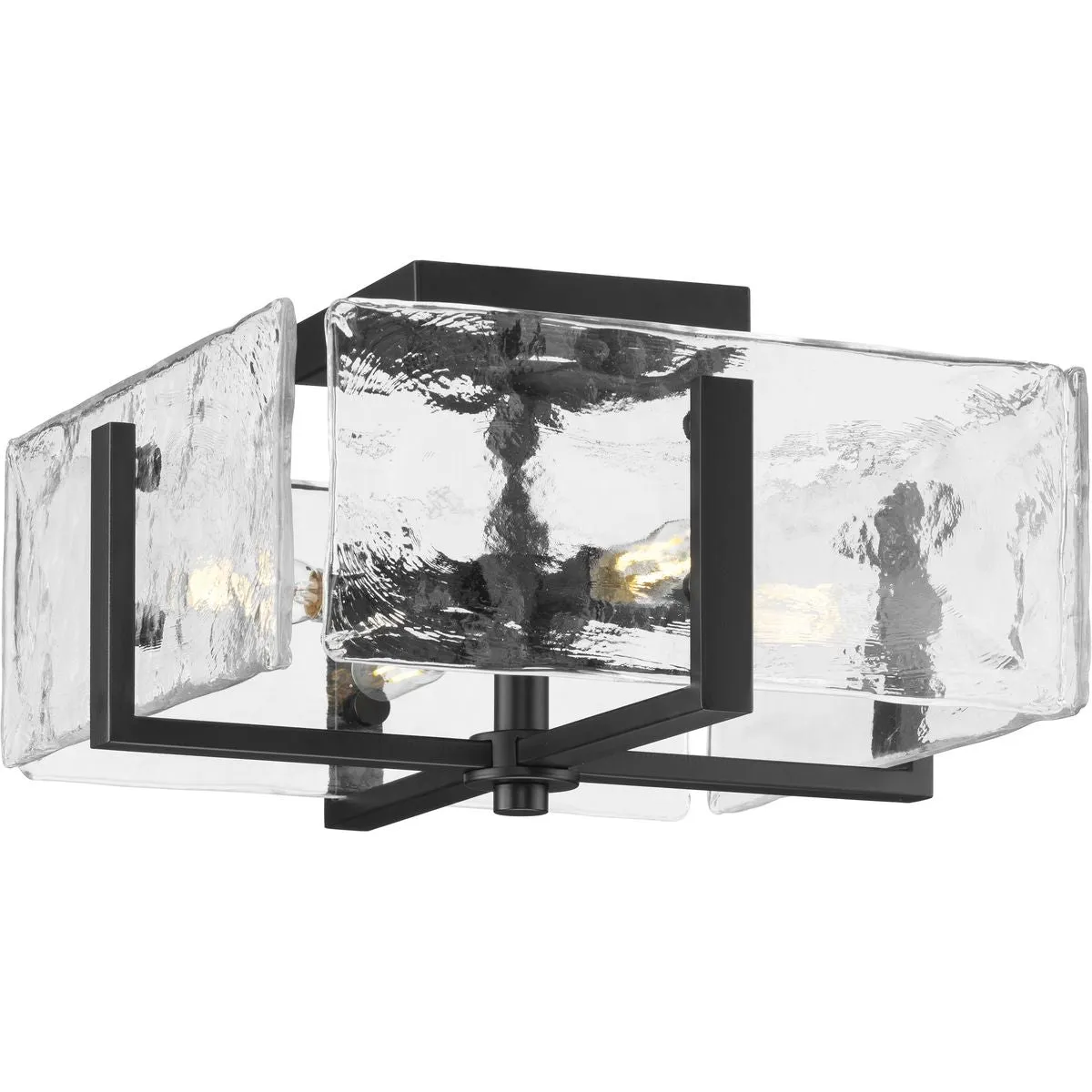 Rivera Collection Four-Light 13 in. Flush Mount