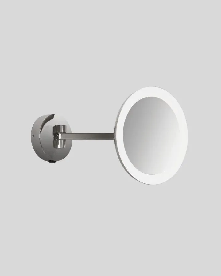 Round Adjustable Magnification LED Wall Light | Assorted Finishes