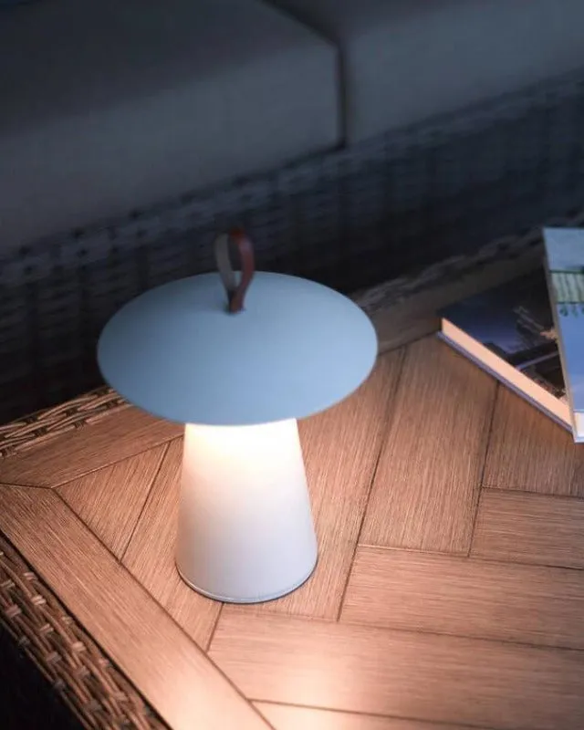 Scandinavian Leather Strap Portable Lamp