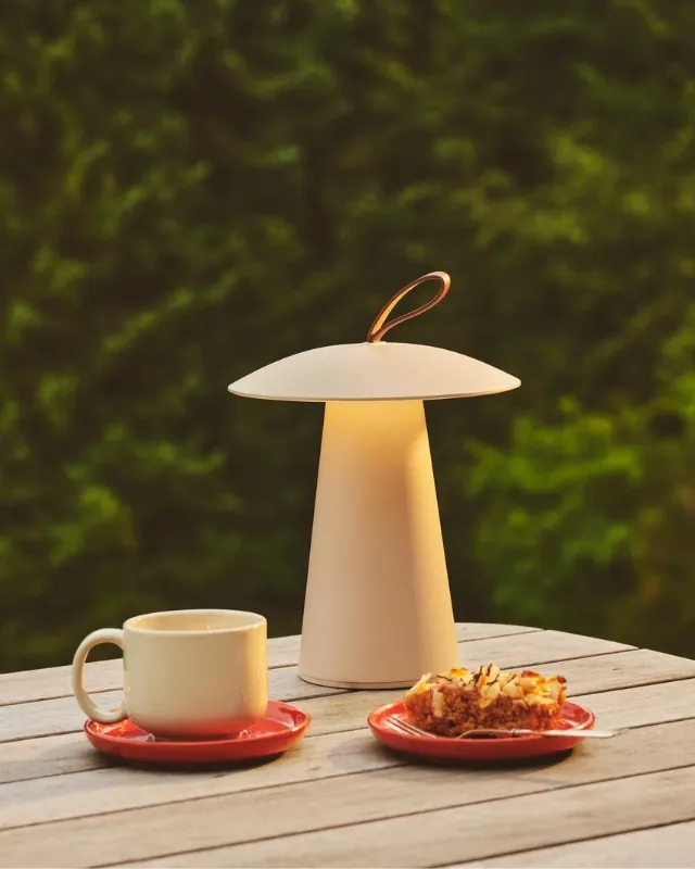 Scandinavian Leather Strap Portable Lamp