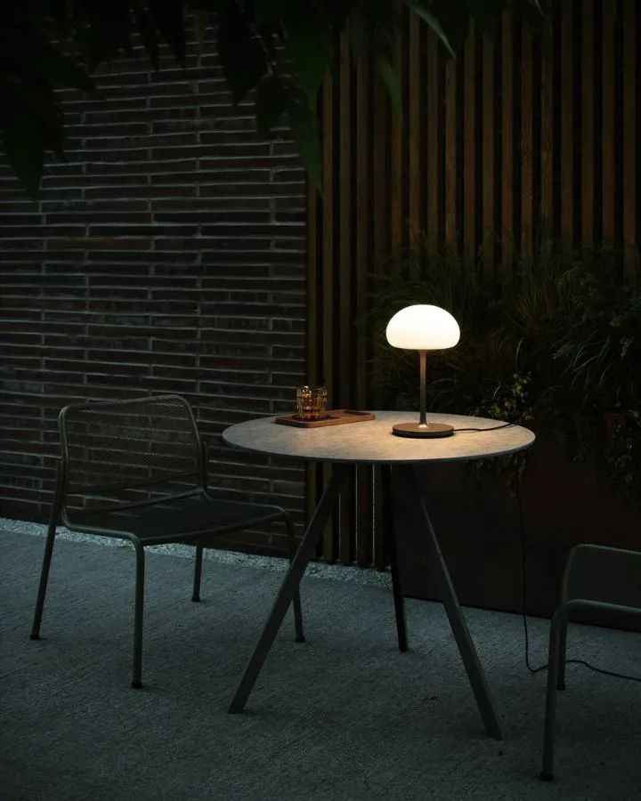 Scandinavian Portable Ovate Table Lamp