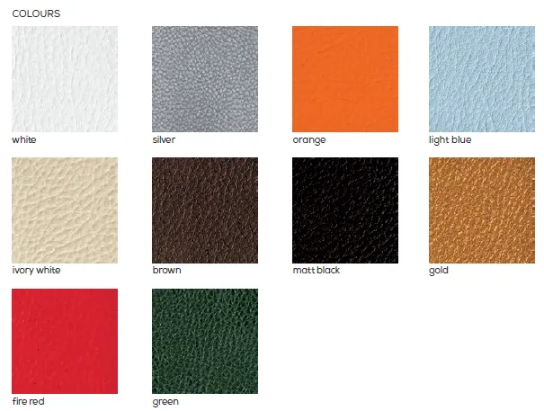Skin 100 Cm Faux Leather Ceiling Pendant In 10 Colours