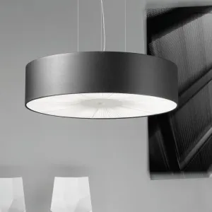 Skin 100 Cm Faux Leather Ceiling Pendant In 10 Colours