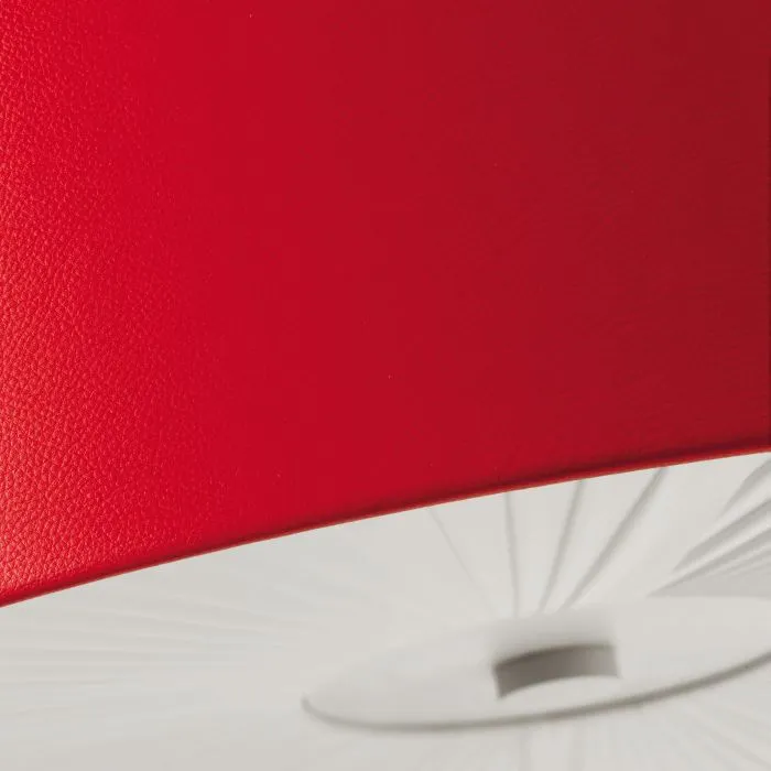 Skin 100 Cm Faux Leather Ceiling Pendant In 10 Colours