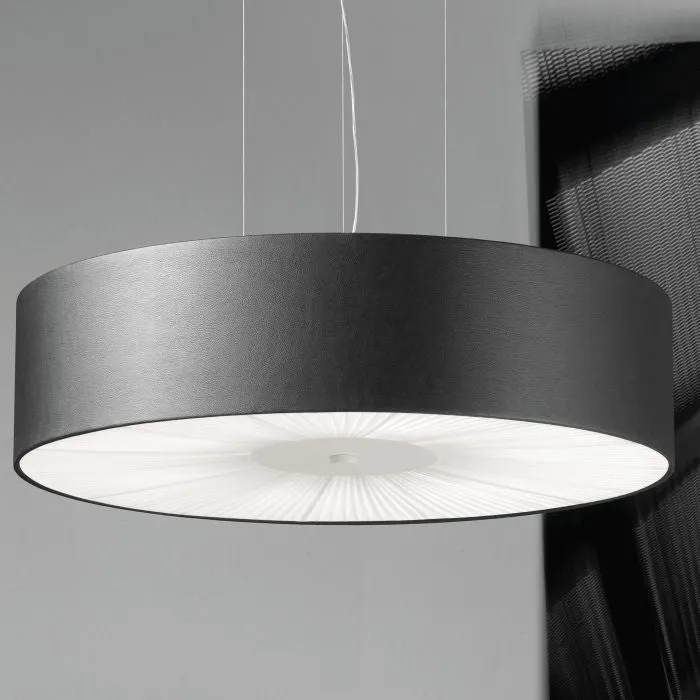 Skin 100 Cm Faux Leather Ceiling Pendant In 10 Colours