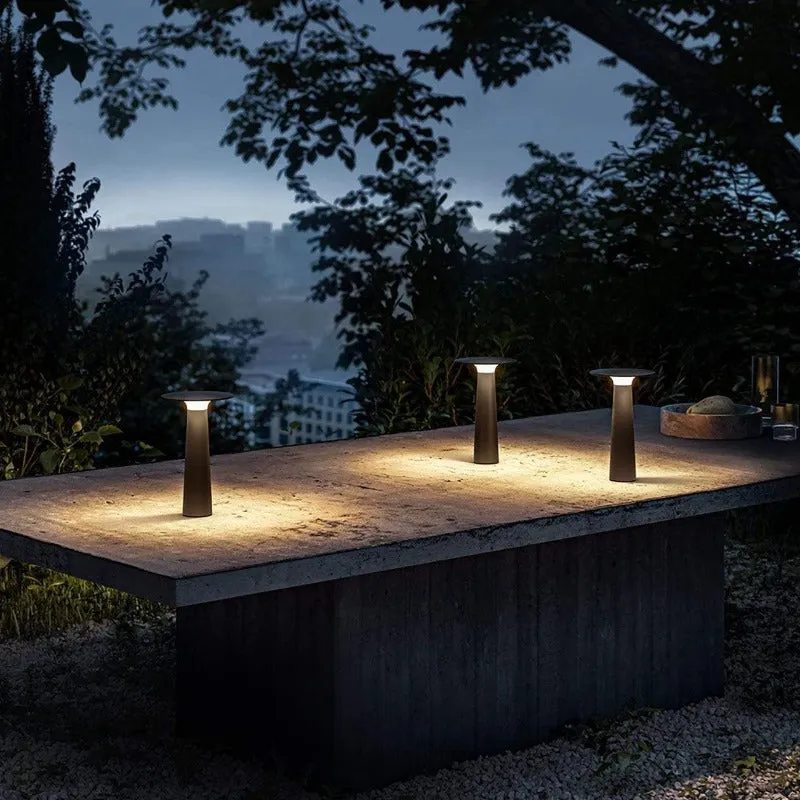 Sleek Aluminium Portable Table Lamp | Assorted Finishes