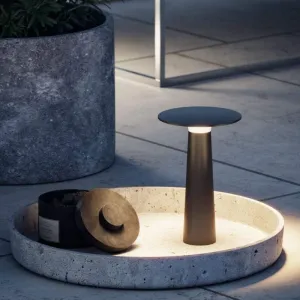 Sleek Aluminium Portable Table Lamp | Assorted Finishes