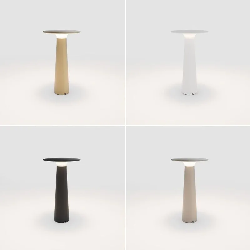Sleek Aluminium Portable Table Lamp | Assorted Finishes