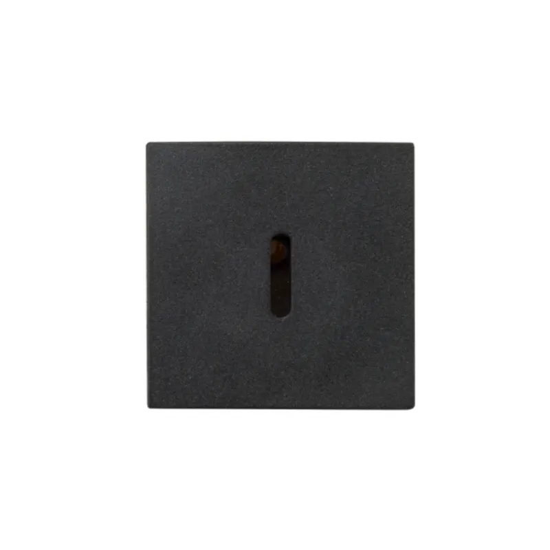 Squared Aluminium Recessed Step Light