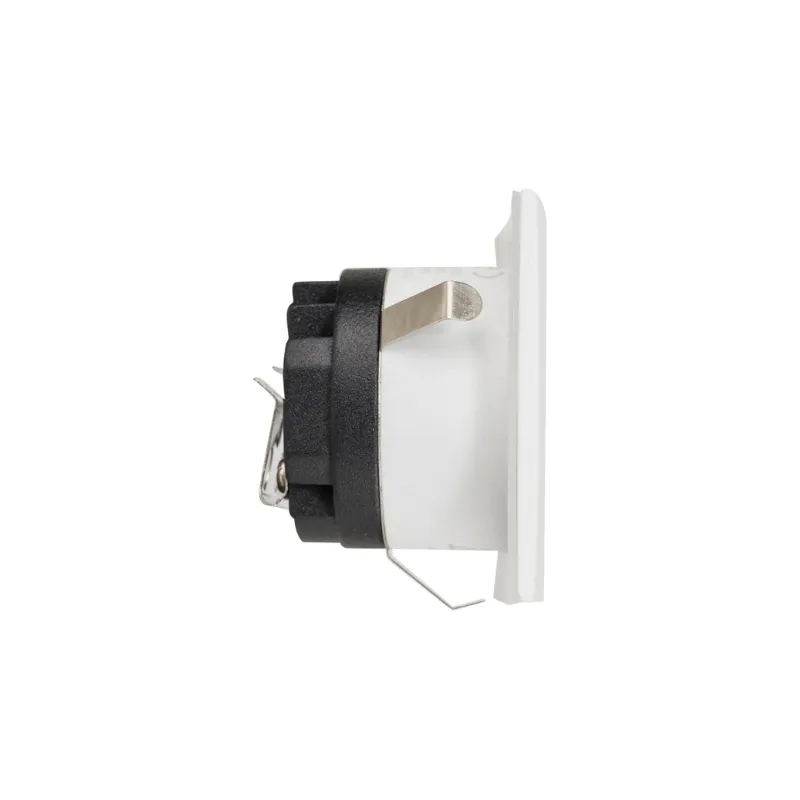 Squared Aluminium Recessed Step Light