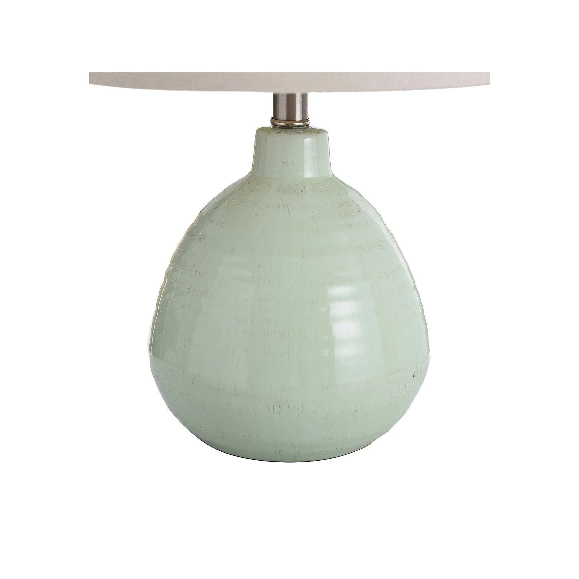 Style Craft L22019EDS Ceramic Key Lime Green 21-Inch One-Light Table Lamp