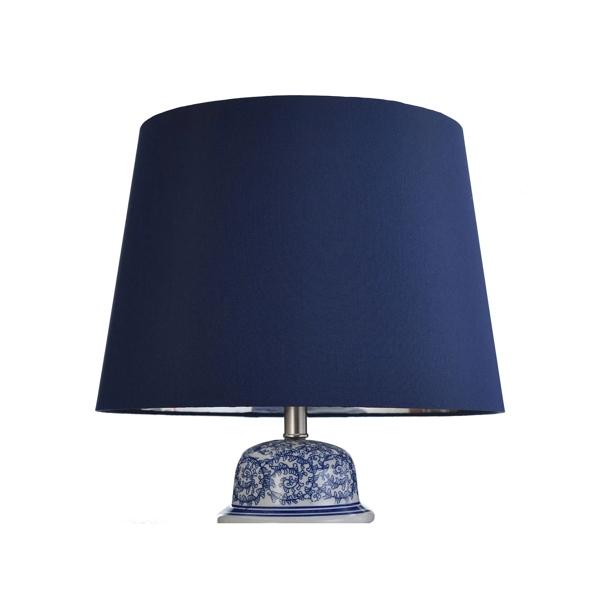 Stylecraft 17 W Blue Ivy Ceramic Table Lamp - BLUE IVY ONE SIZE