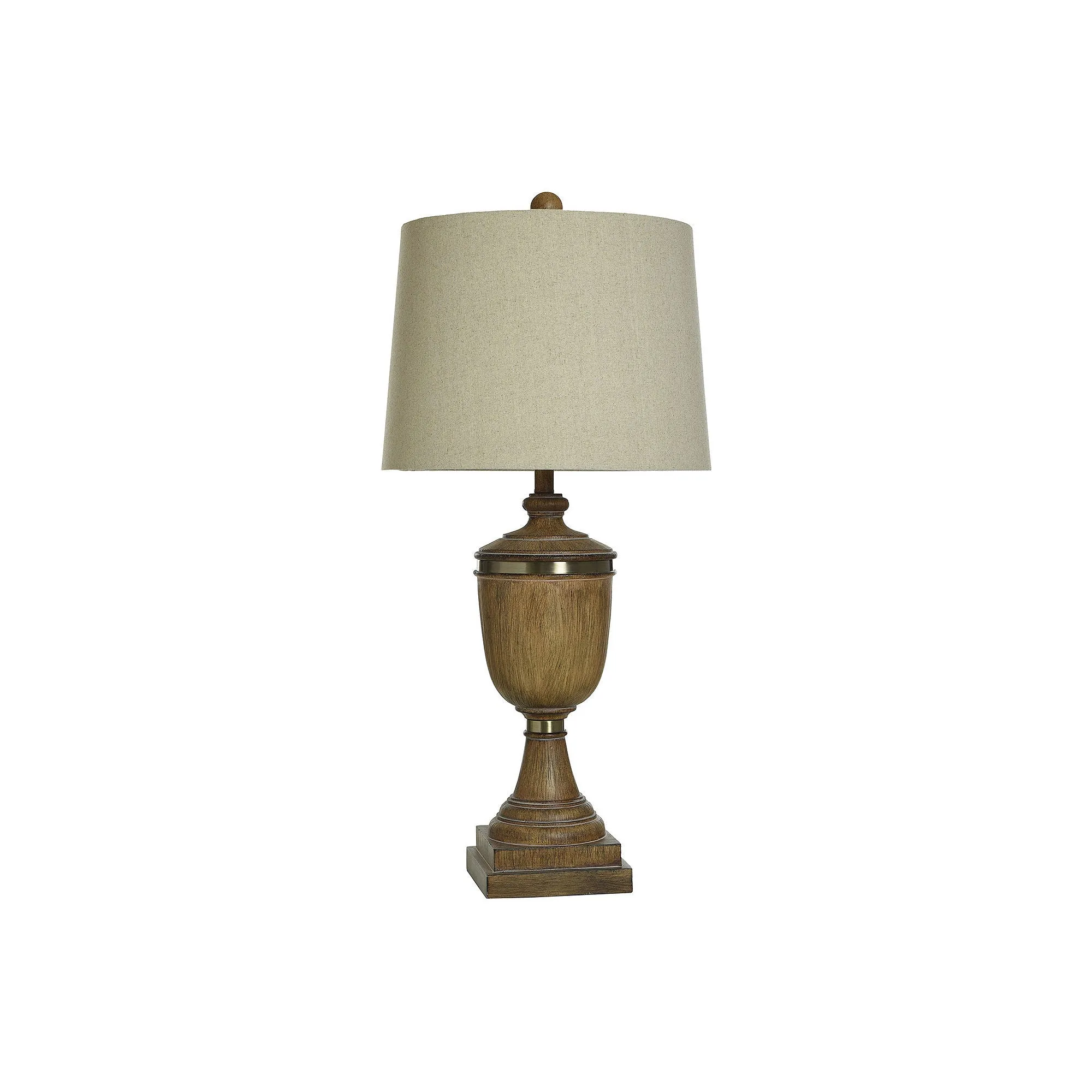 Stylecraft 36" Napoleon Table Lamp - MD BROWN ONE SIZE