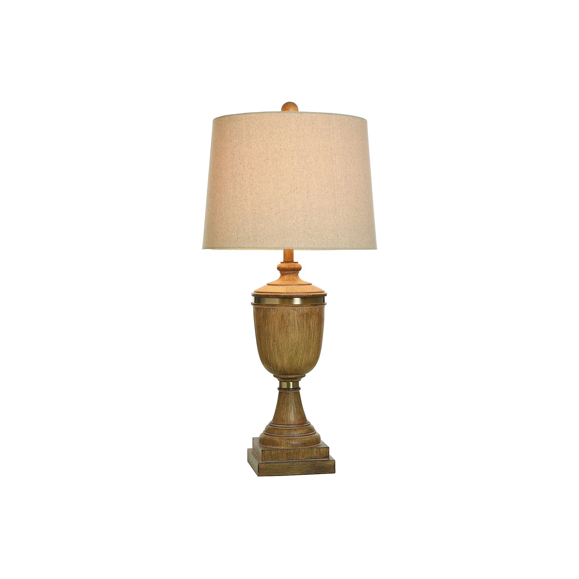 Stylecraft 36" Napoleon Table Lamp - MD BROWN ONE SIZE