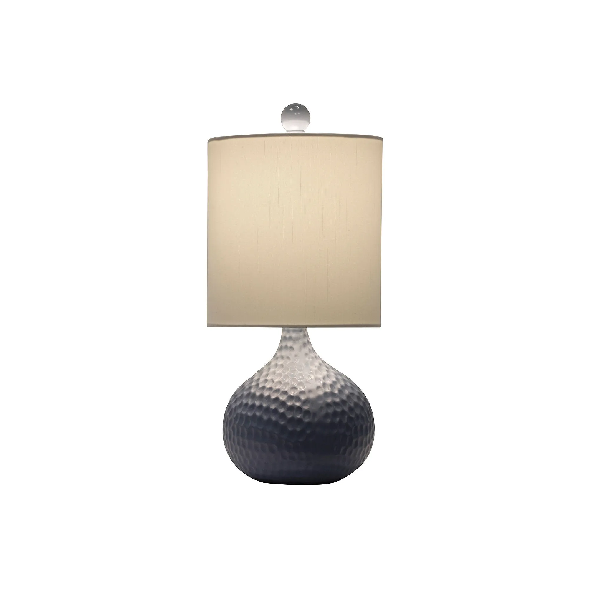 Stylecraft 7 5 W Blue Ceramic Table Lamp Blue