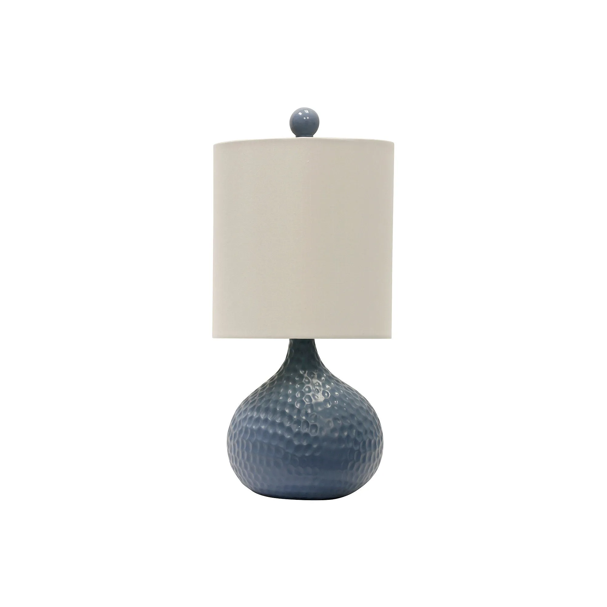 Stylecraft 7 5 W Blue Ceramic Table Lamp Blue