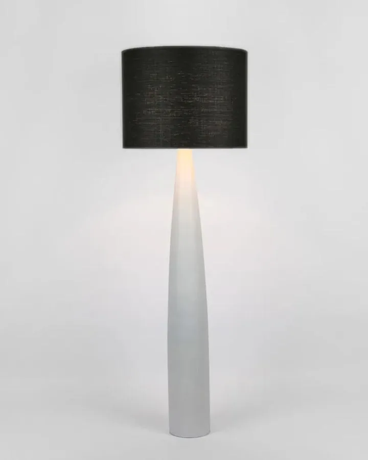 Tall Conical Resin Floor Lamp