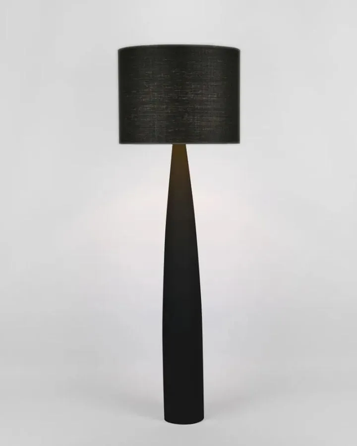 Tall Conical Resin Floor Lamp