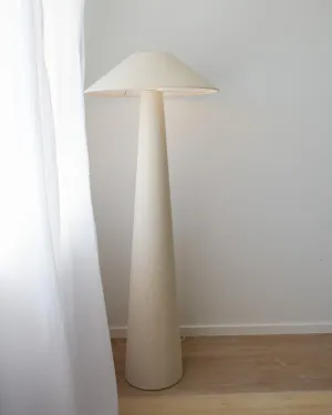 Textural Conical Floor Lamp