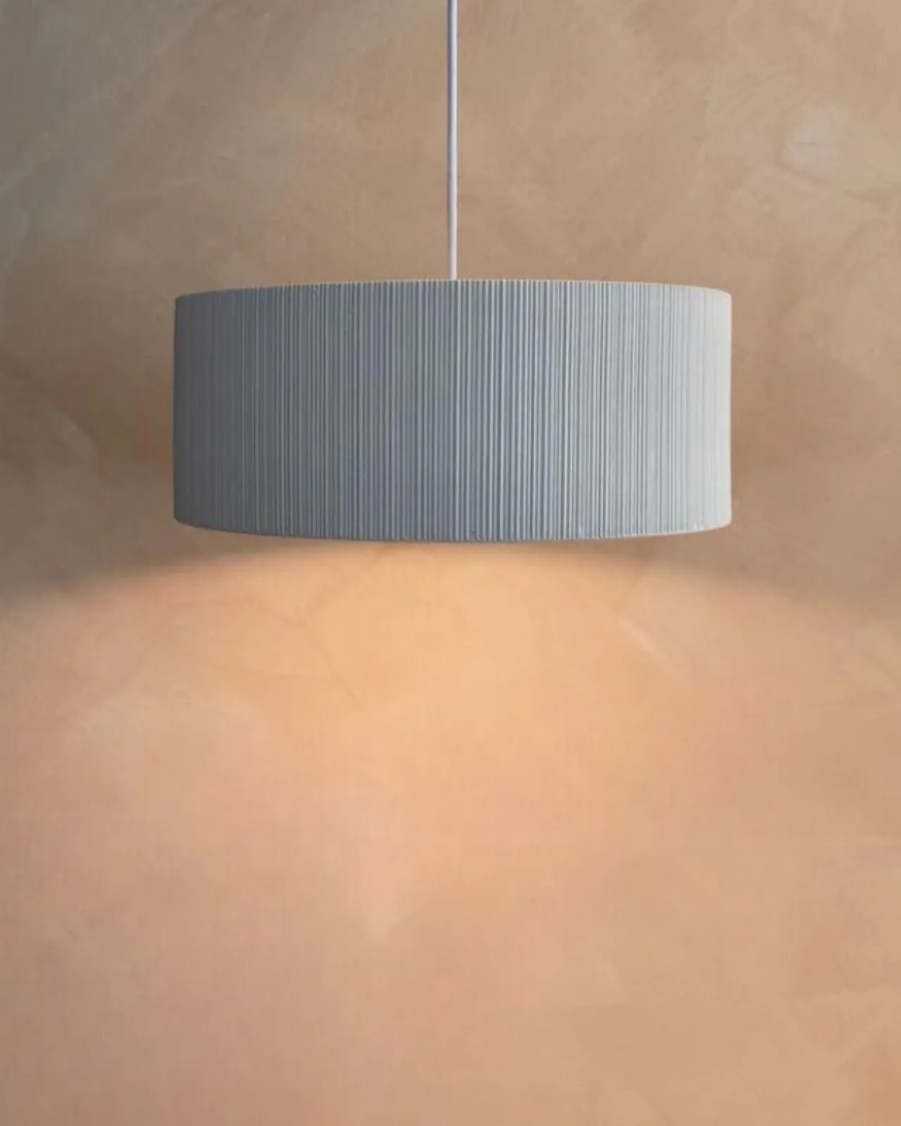 Textured Wide Shade Pendant Light | Terra