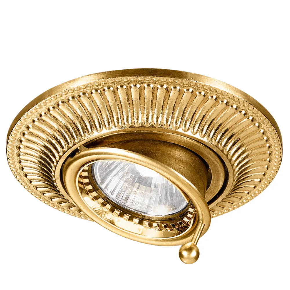 Traditional Adjustable Brass Spot Lights in a choice of finishes