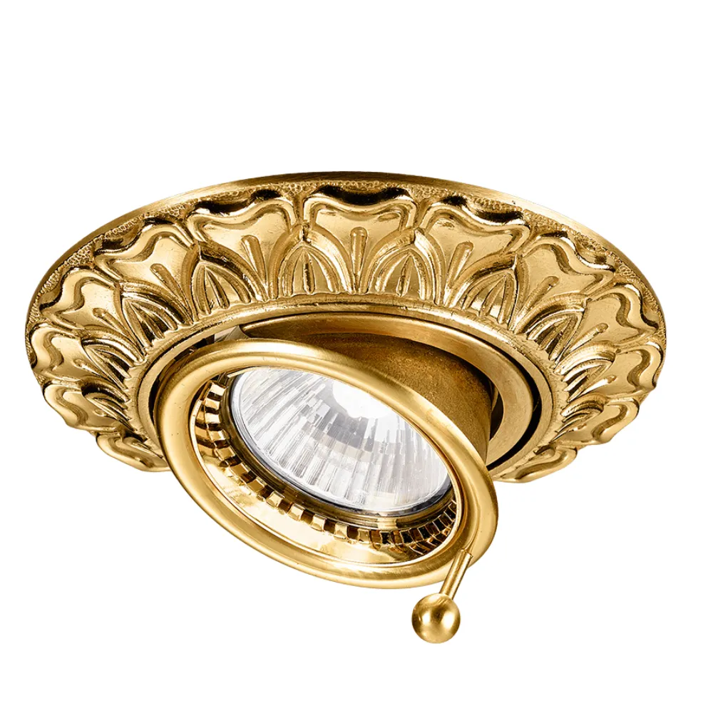 Traditional Adjustable Brass Spot Lights in a choice of finishes