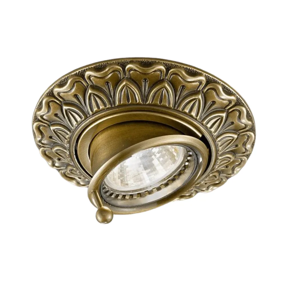 Traditional Adjustable Brass Spot Lights in a choice of finishes