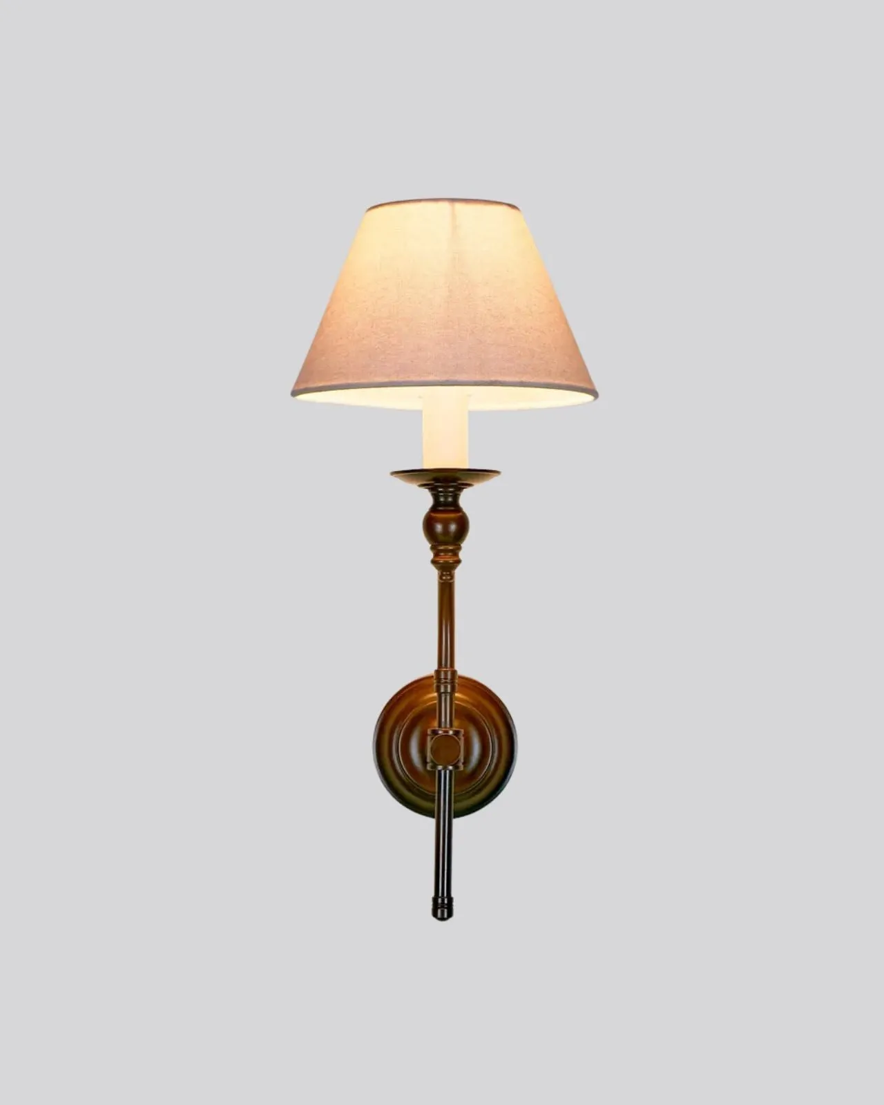 Traditional Curved Wall Light | Assorted Colours