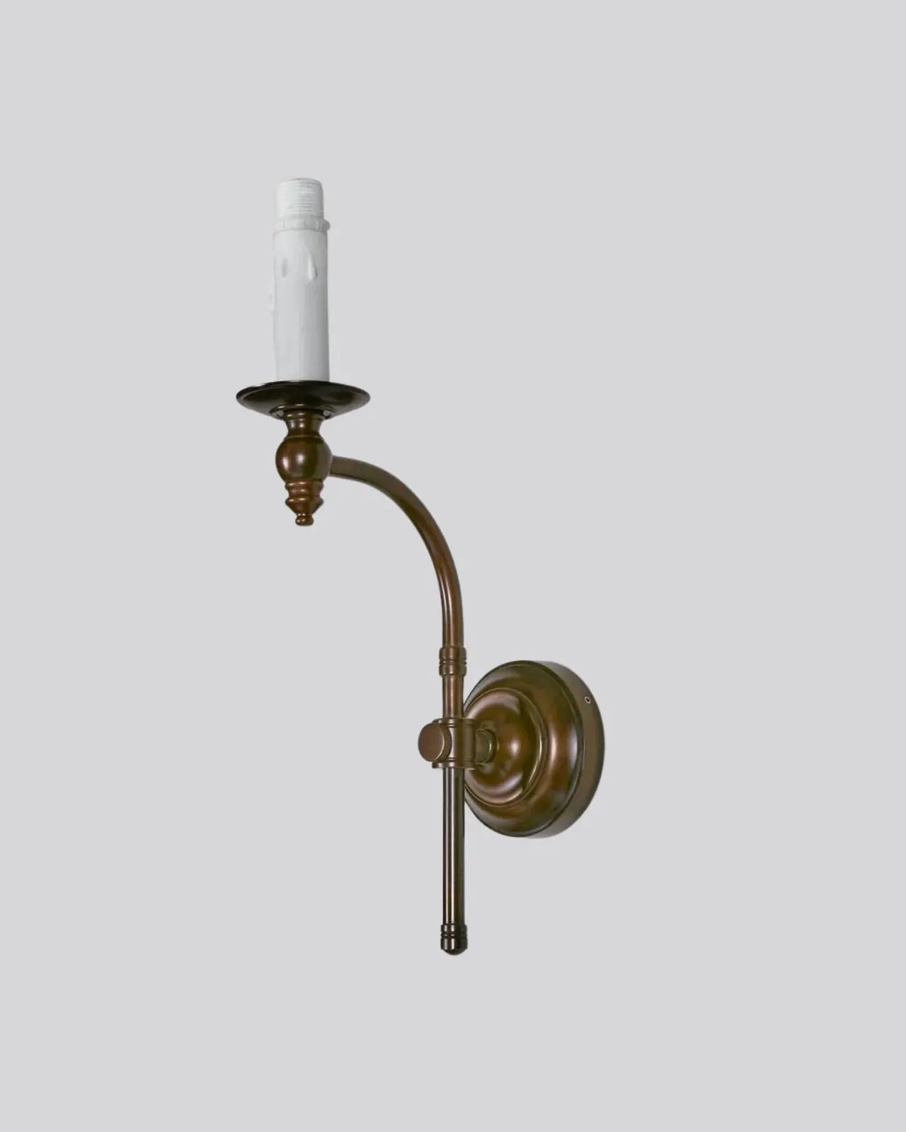 Traditional Curved Wall Light | Assorted Colours