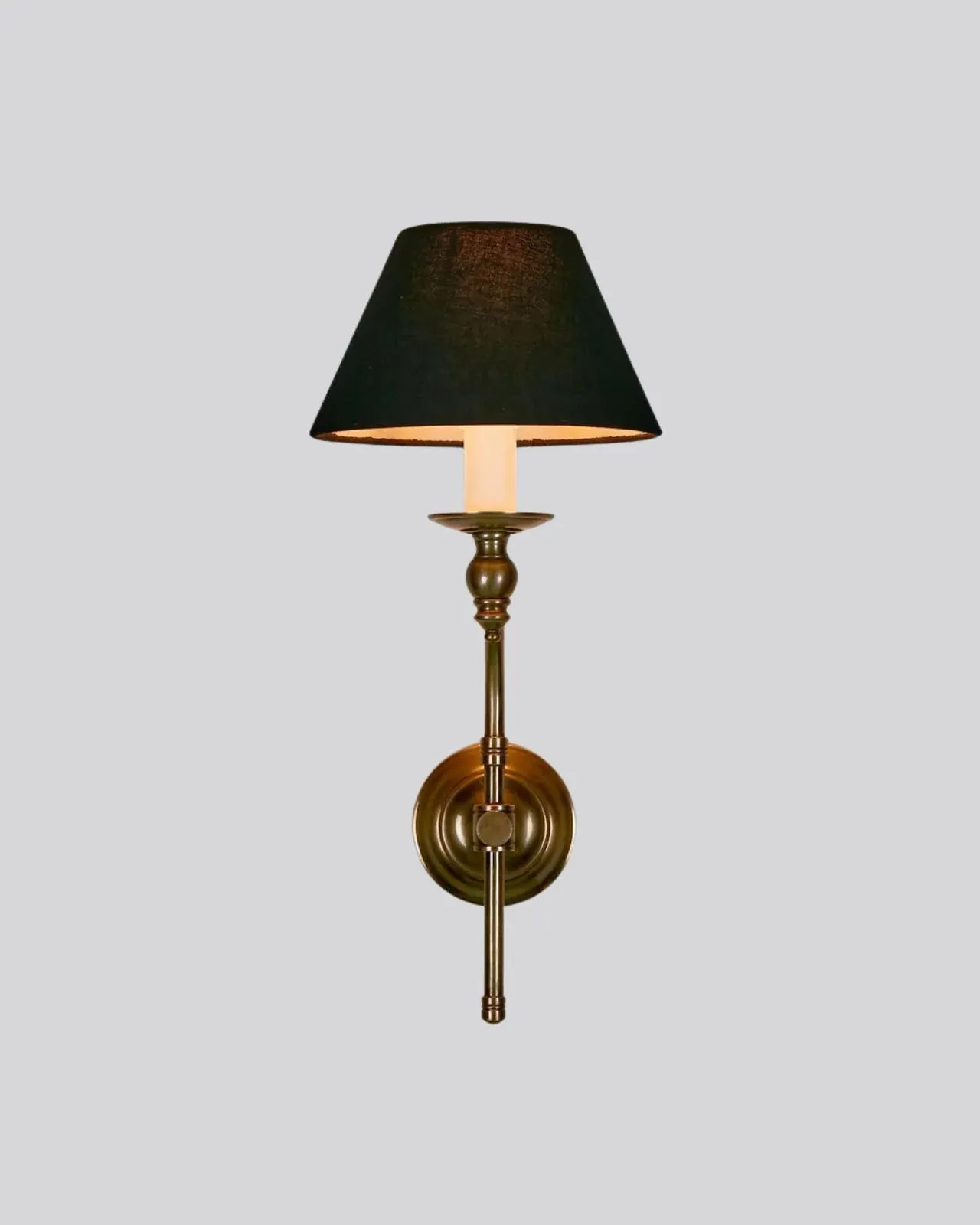 Traditional Curved Wall Light | Assorted Colours
