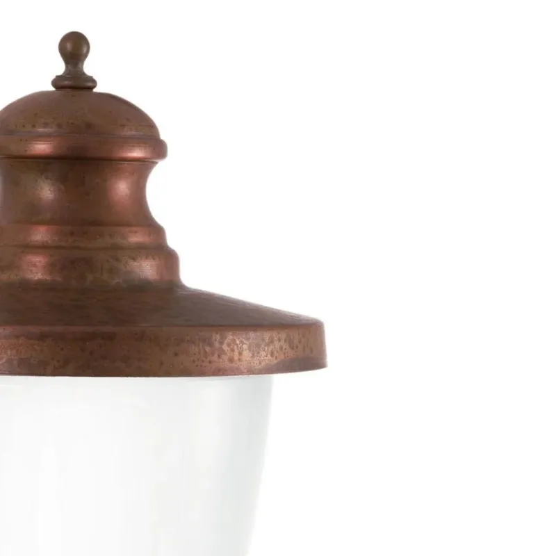 Traditional Italian Double Head Bollard Light
