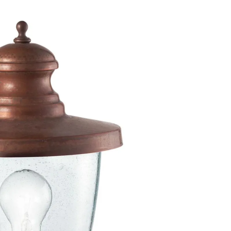 Traditional Italian Double Head Bollard Light