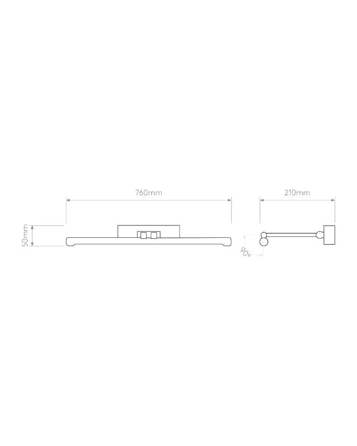 Transitional Adjustable Picture LED Wall Light | Assorted Finishes