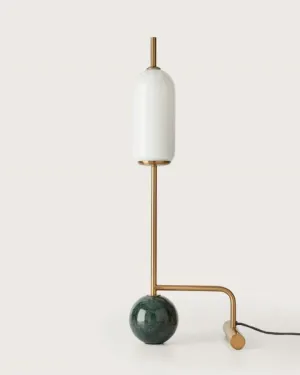 Tubular Aged Gold Table Lamp | Ex Display | SALE