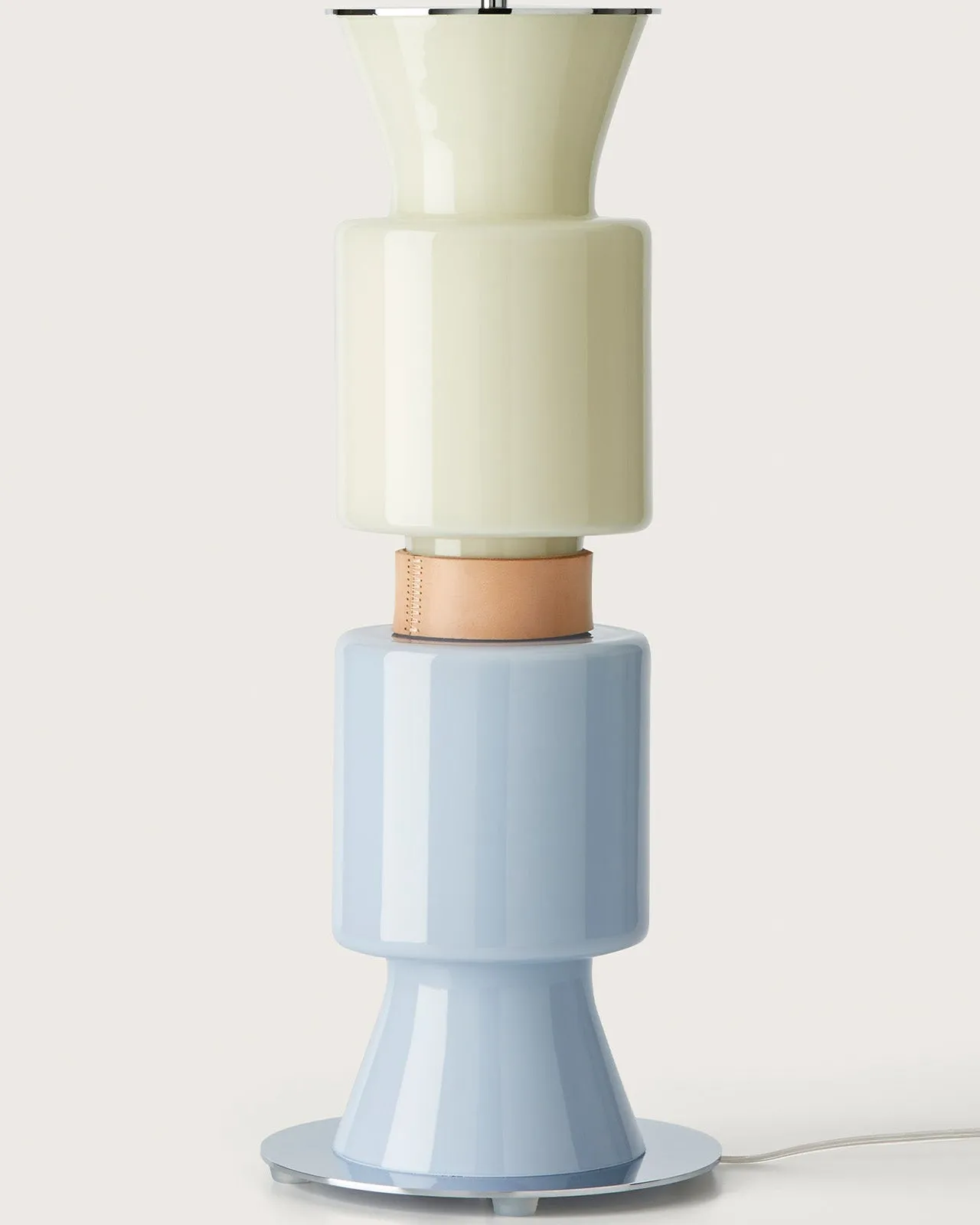 Vibrant Glass Table Lamp