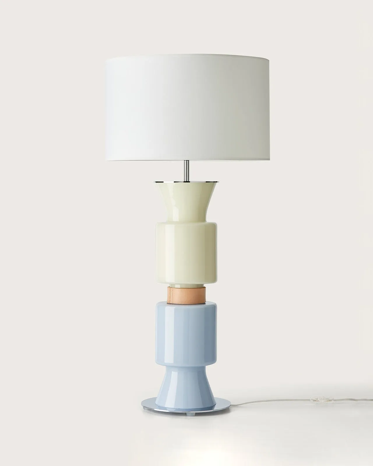 Vibrant Glass Table Lamp