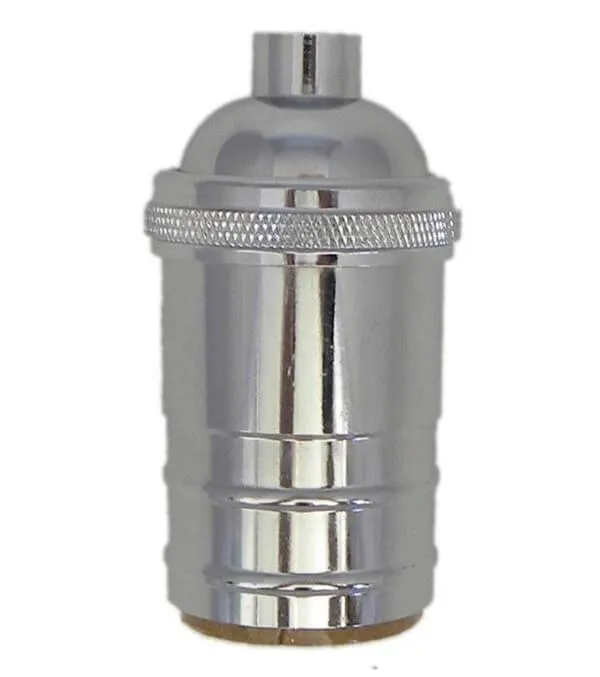 Vintage Chrome Socket