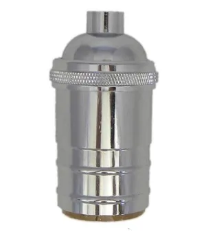 Vintage Chrome Socket