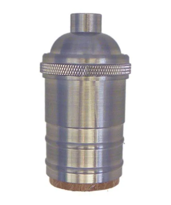 Vintage Nickel Socket