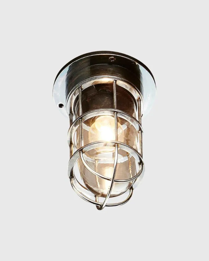 Vintage Style Caged Ceiling or Wall Light