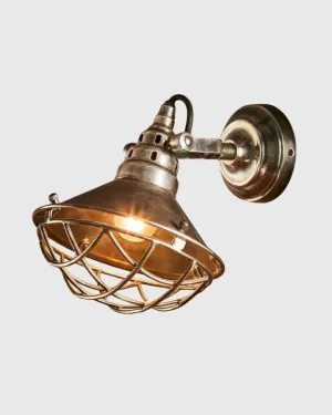 Wall Lamp Vintage Caged