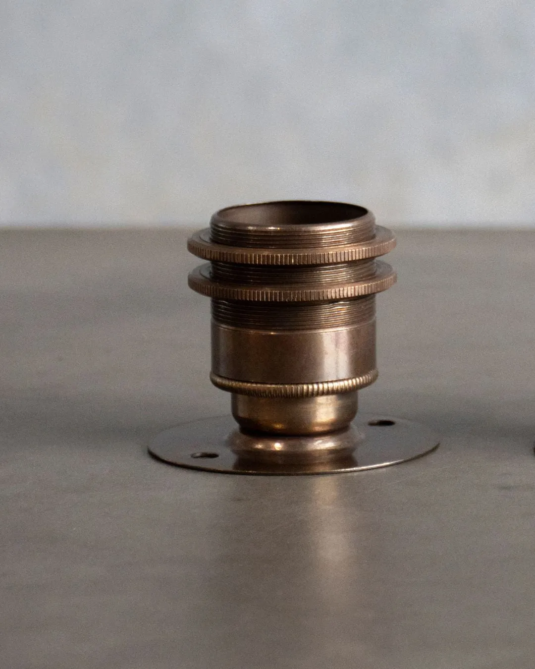 Wide Bowl Concrete Wall Light