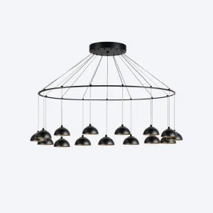 ZORO ROUND 15 LED WITH YOSH SHADE PENDANT DIMMABLE