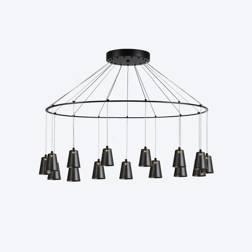 ZORO ROUND 15 LED WITH YOSH SHADE PENDANT DIMMABLE
