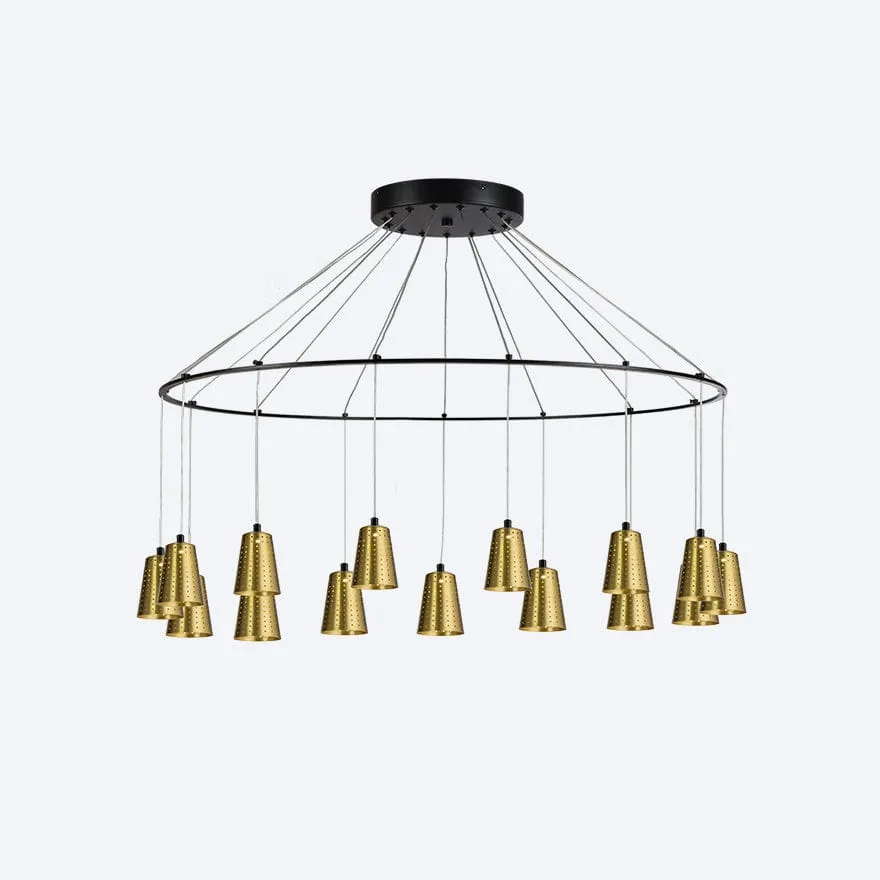 ZORO ROUND 15 LED WITH YOSH SHADE PENDANT DIMMABLE